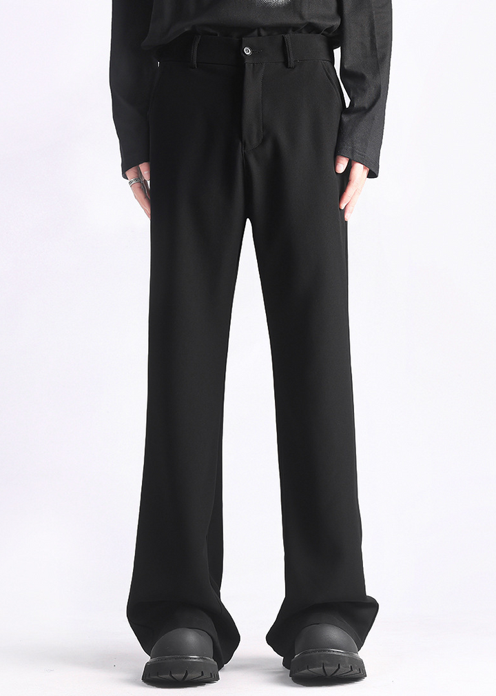 MINIMAL SEMI-FLARE SLACKS BEDES4671