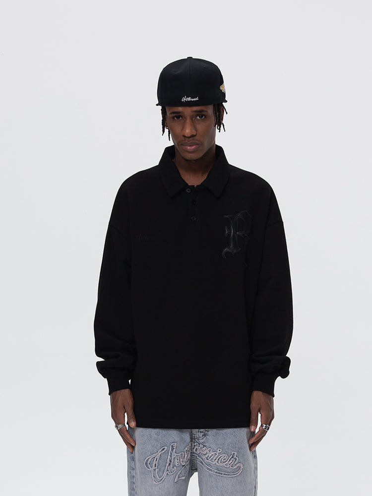 EMBLEM LS POLO SHIRT UWDES4410
