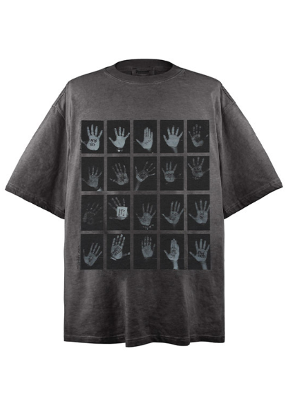 HANDPRINT WASHED VINTAGE TEE BEDES4691