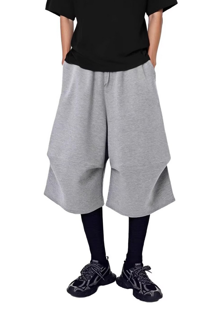 TUCK SWEAT WIDE SHORTS BEDES4717
