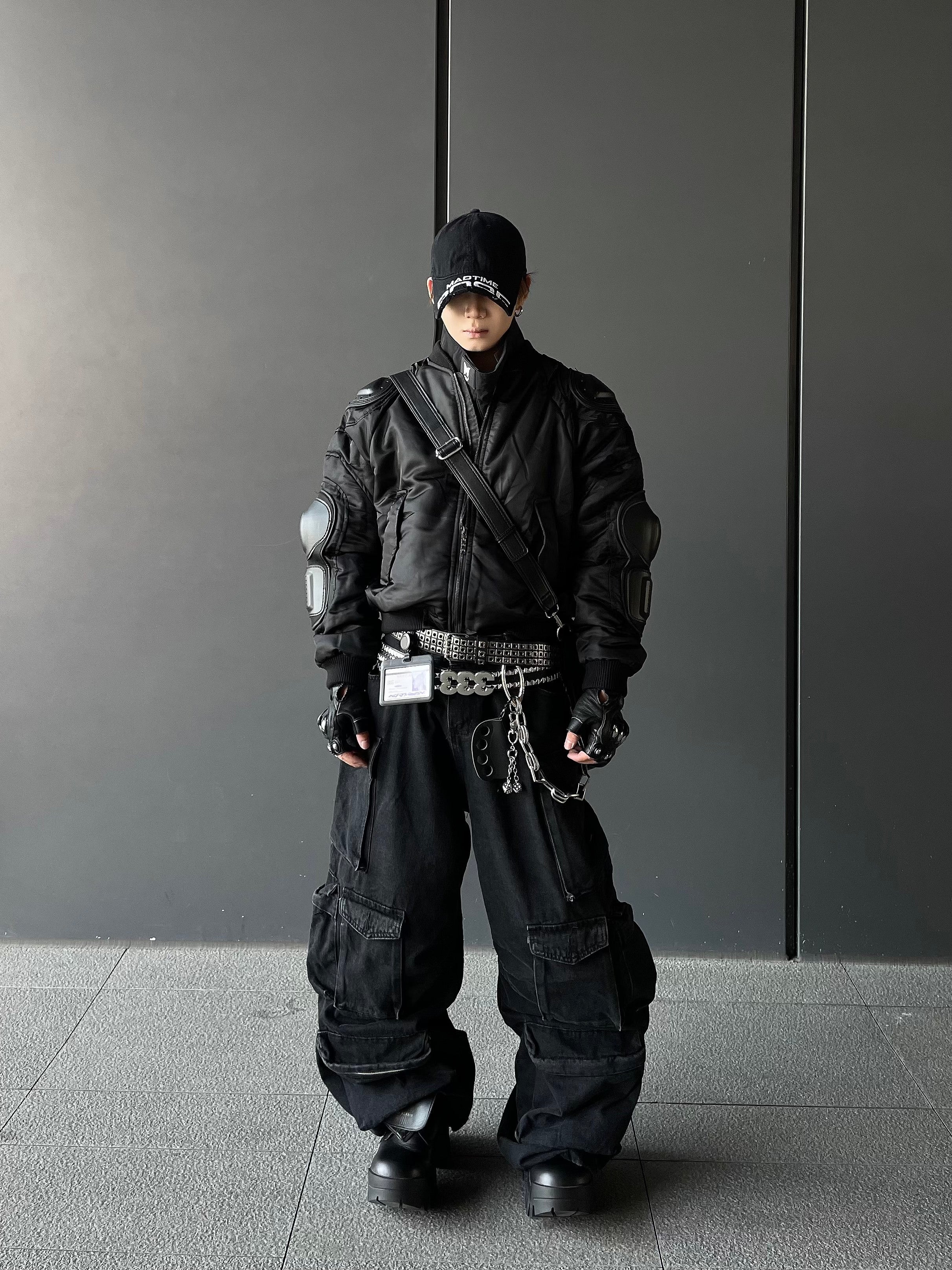 カーゴパンツ DARKFOG Heavy Pocket Wide Cargo Pants BIG POCKET WIDE CARGO PANTS DFDES4443 – Deuku