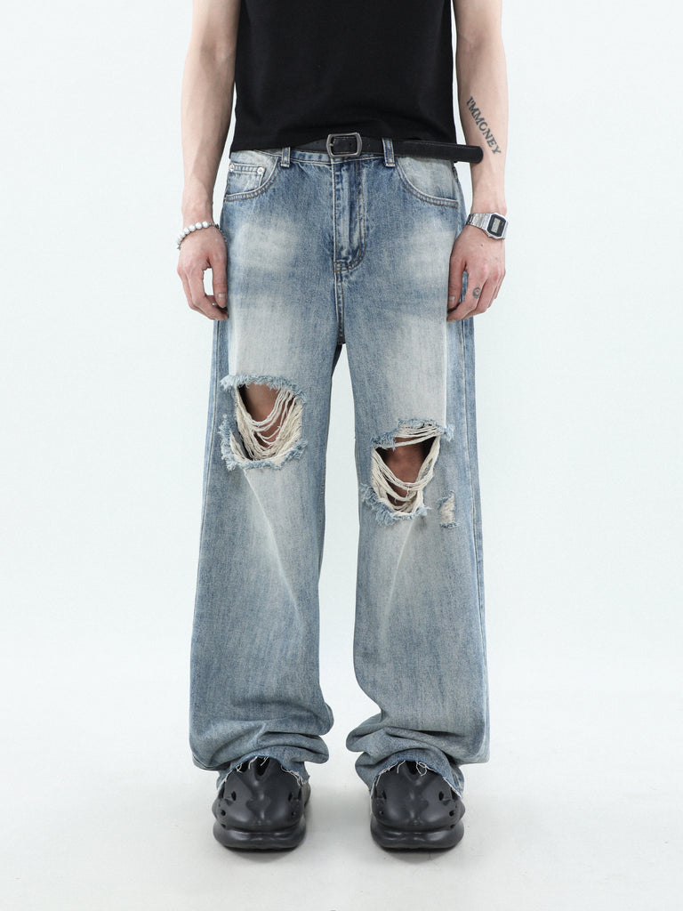 メンズ archive DIESEL crashed flare denim y2k