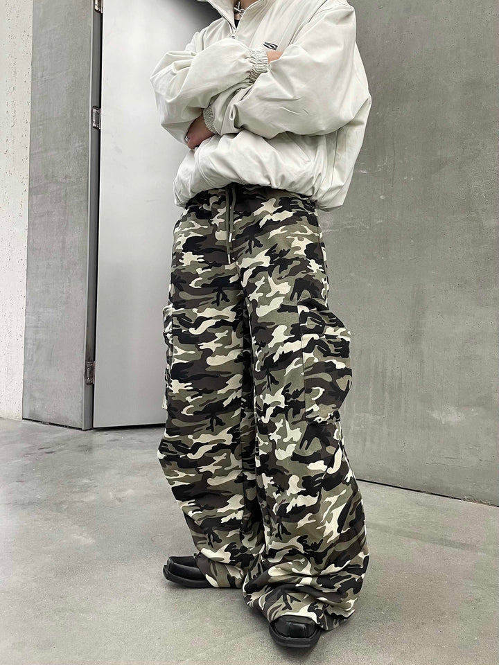 CAMO CARGO PANTS DFDES4437