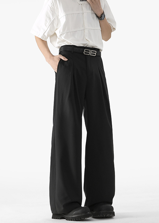 COOL AIR SILKY WIDE SLACKS BEDES4648