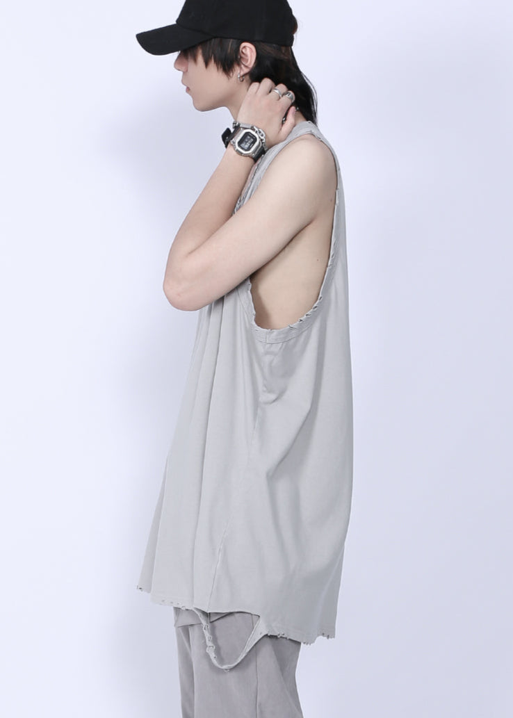 RIPPED TANK TOP MNDES4464