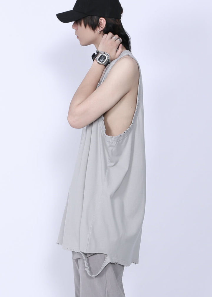 RIPPED TANK TOP MNDES4464