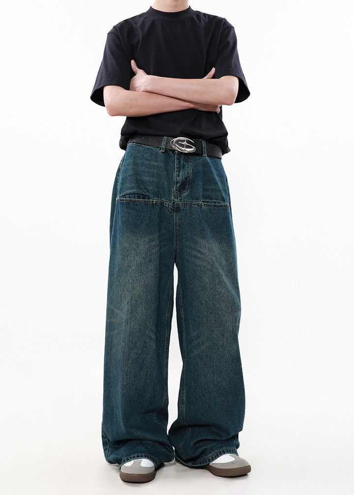 FRONT POCKET WIDE DENIM AEDES4560