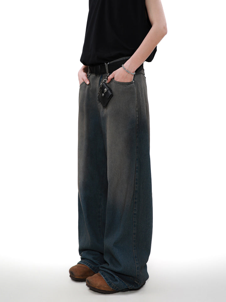 GRADATION WIDE WASHED DENIM AEDES4595