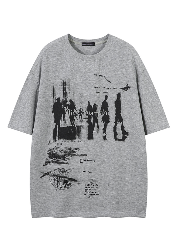 CITY SILHOUETTE OVERSIZED TEE BEDES4701