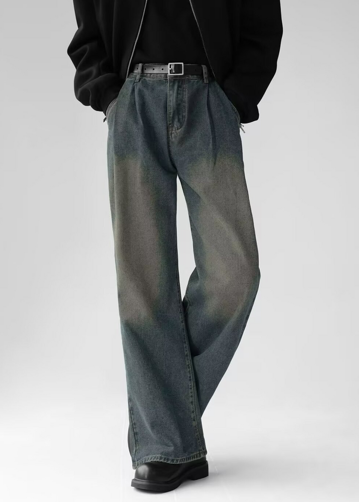 FADE WIDE DENIM PANTS BEDES4733