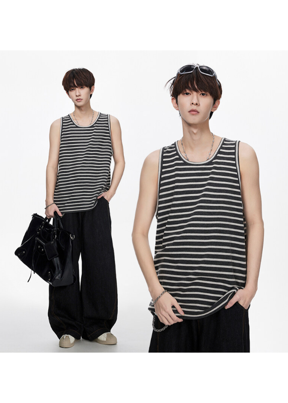 RETRO STRIPE TANK TOP BEDES4638