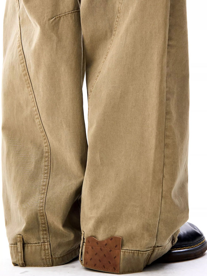 CURVE PANEL WIDE CHINOS BEDES4656