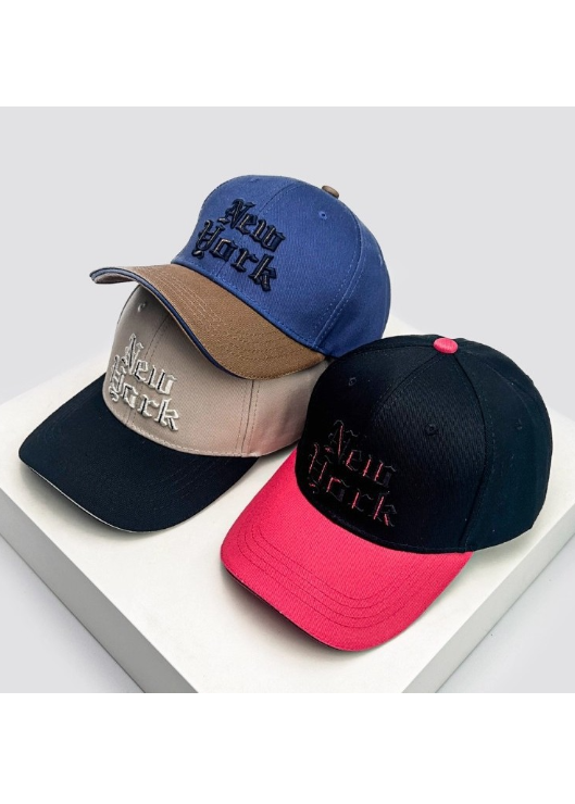 TWO TONE LOGO EMBROIDERY CAP BEDES4740