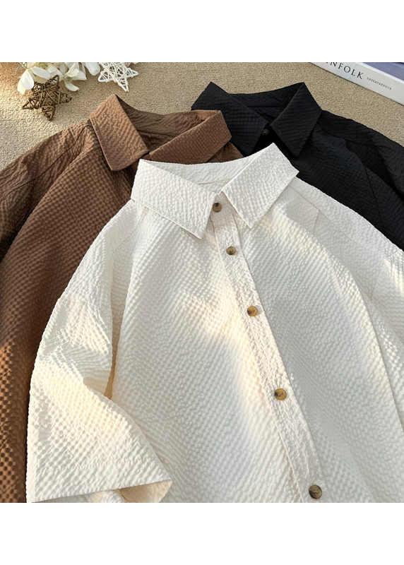 SEERSUCKER RELAXED SHIRT BEDES4670