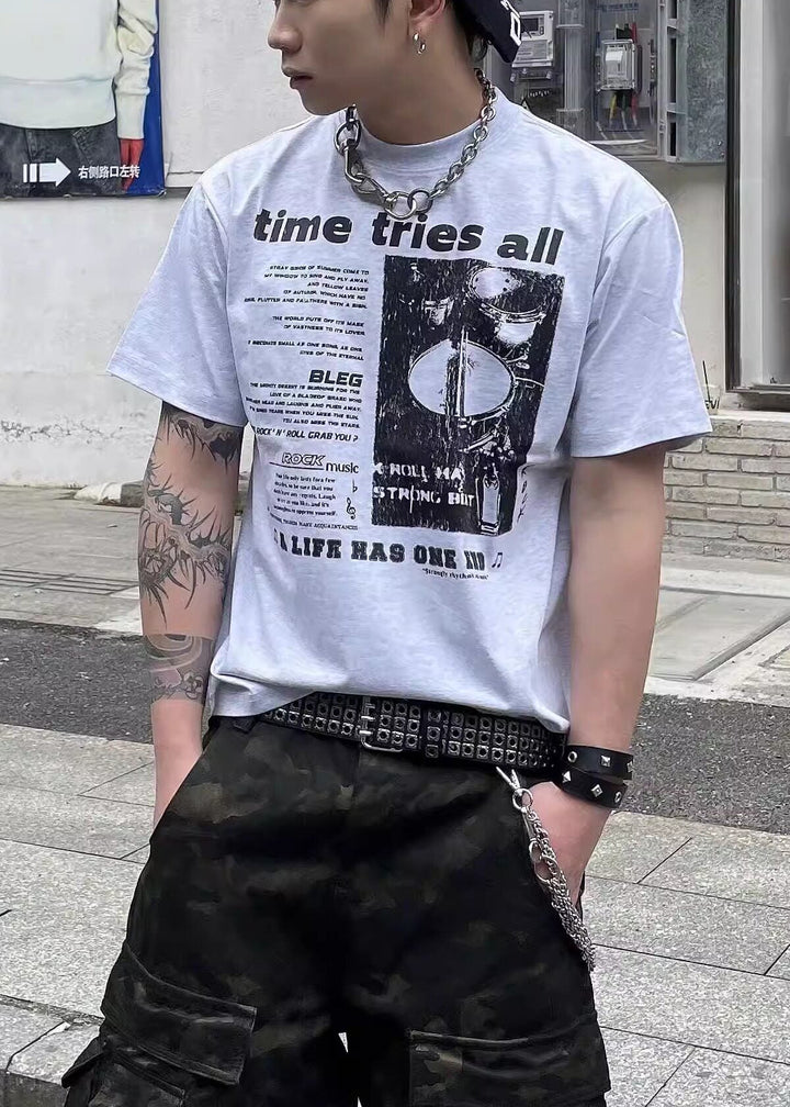 VINTAGELIKE GRAPHIC T-SHIRT DFDES4620
