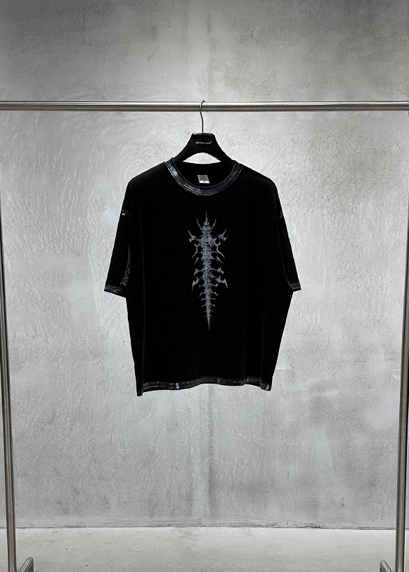 BONE GRAPHIC WASHED T-SHIRT BEDES4635