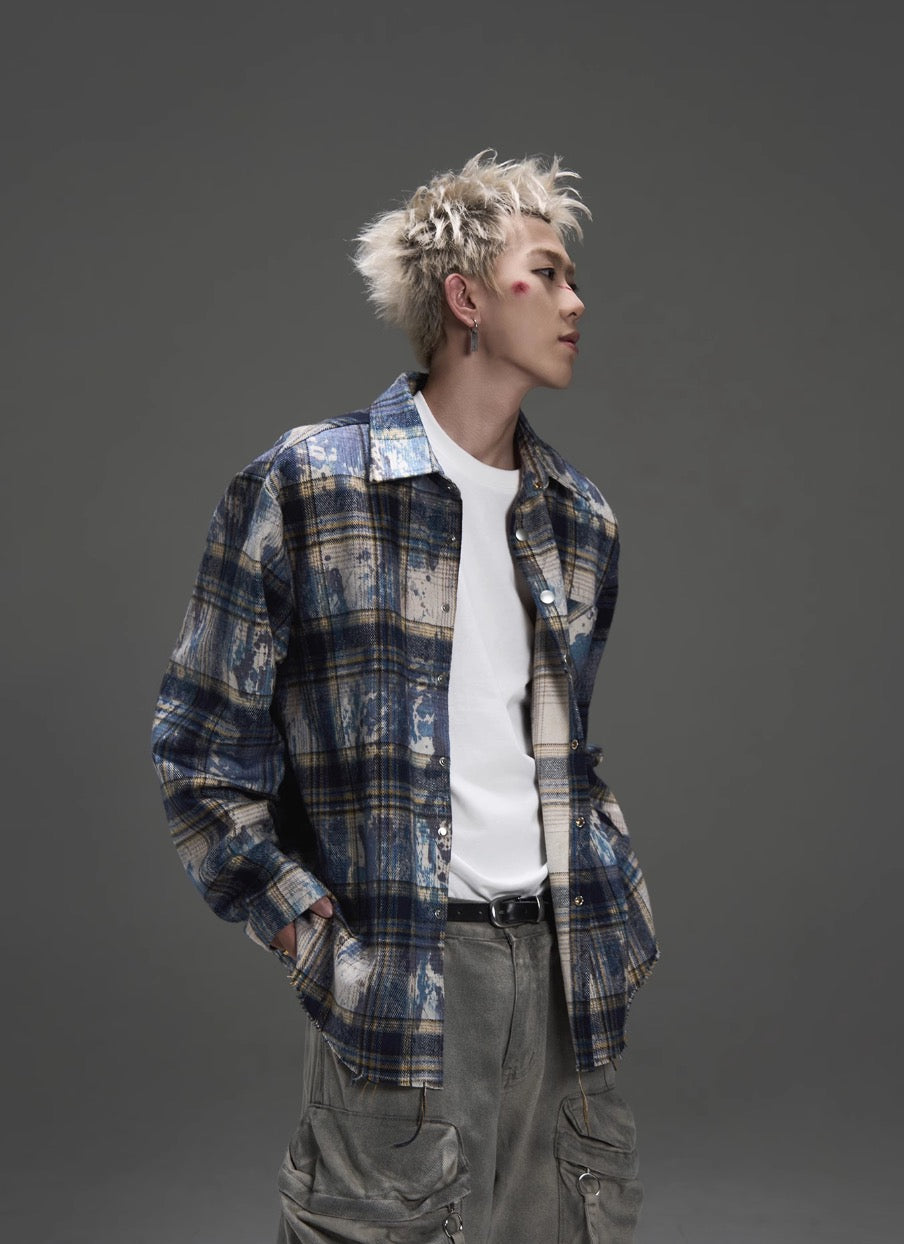 PLAID SHIRT JACKET MXDES4220