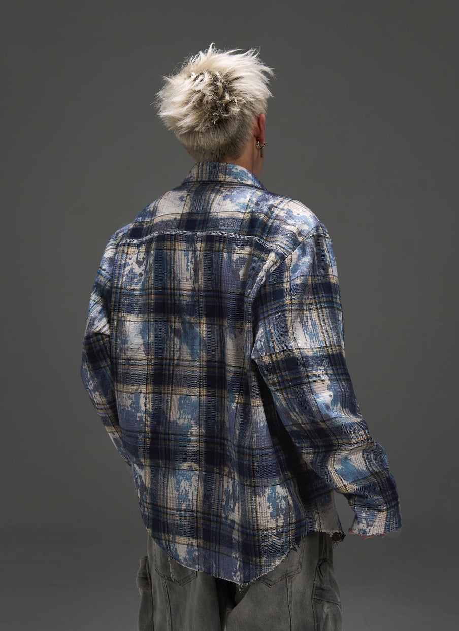 PLAID SHIRT JACKET MXDES4220