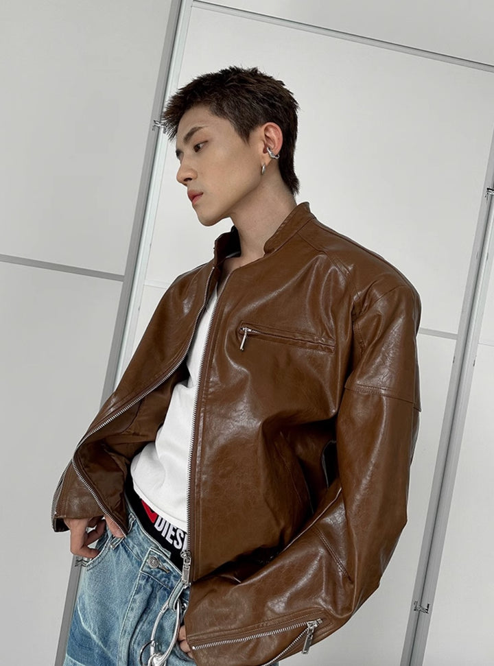 LEATHER JACKET VFDES4261