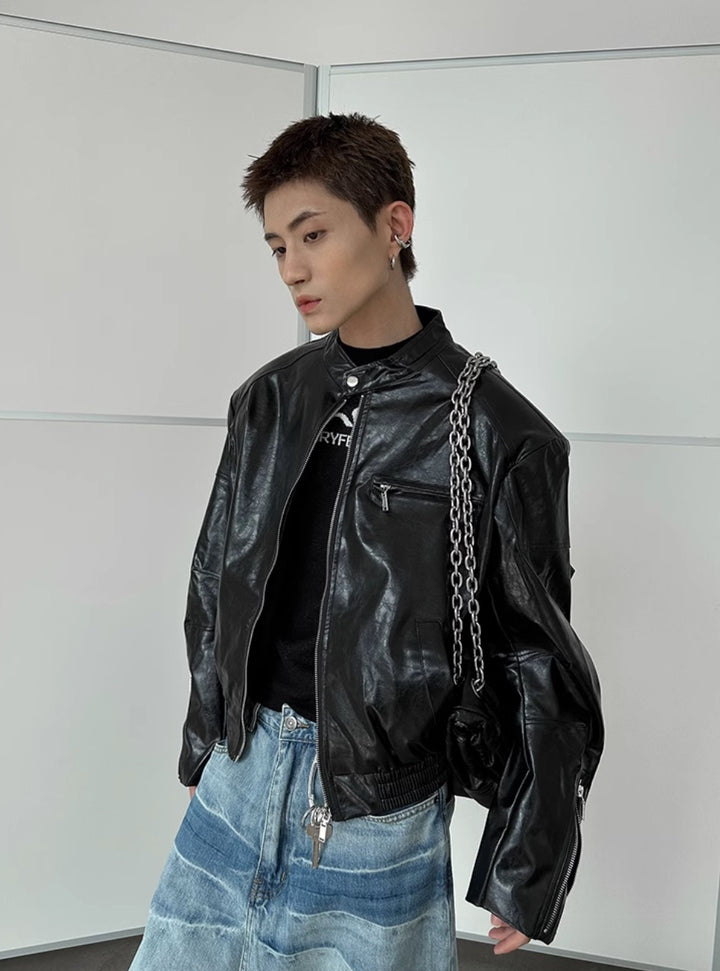 LEATHER JACKET VFDES4261