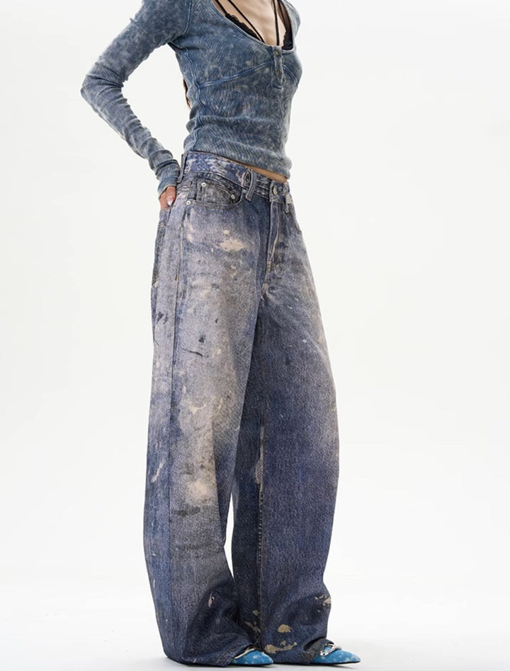 WIDE DENIM PANTS WLDES4325