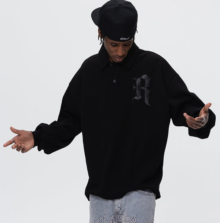 EMBLEM LS POLO SHIRT UWDES4410