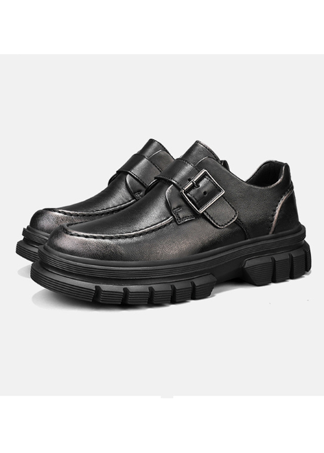 BUCKLE STRAP PLATFORM LOAFERS BEDES4659
