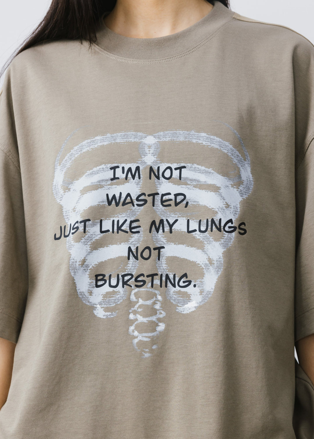 BONE PRINTED T-SHIRT BHDES4448