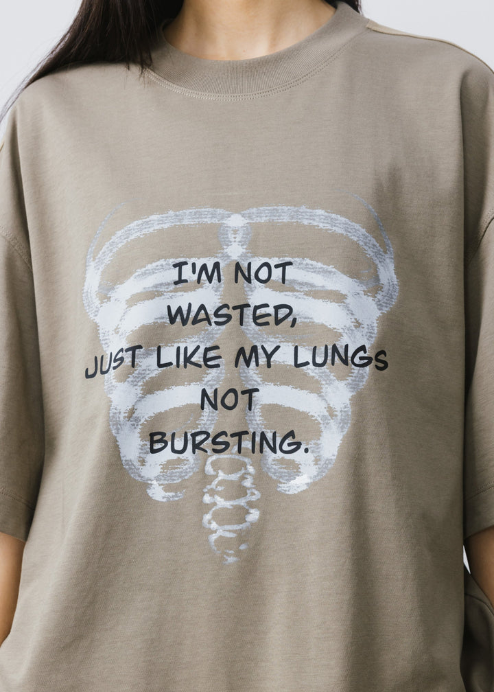 BONE PRINTED T-SHIRT BHDES4448