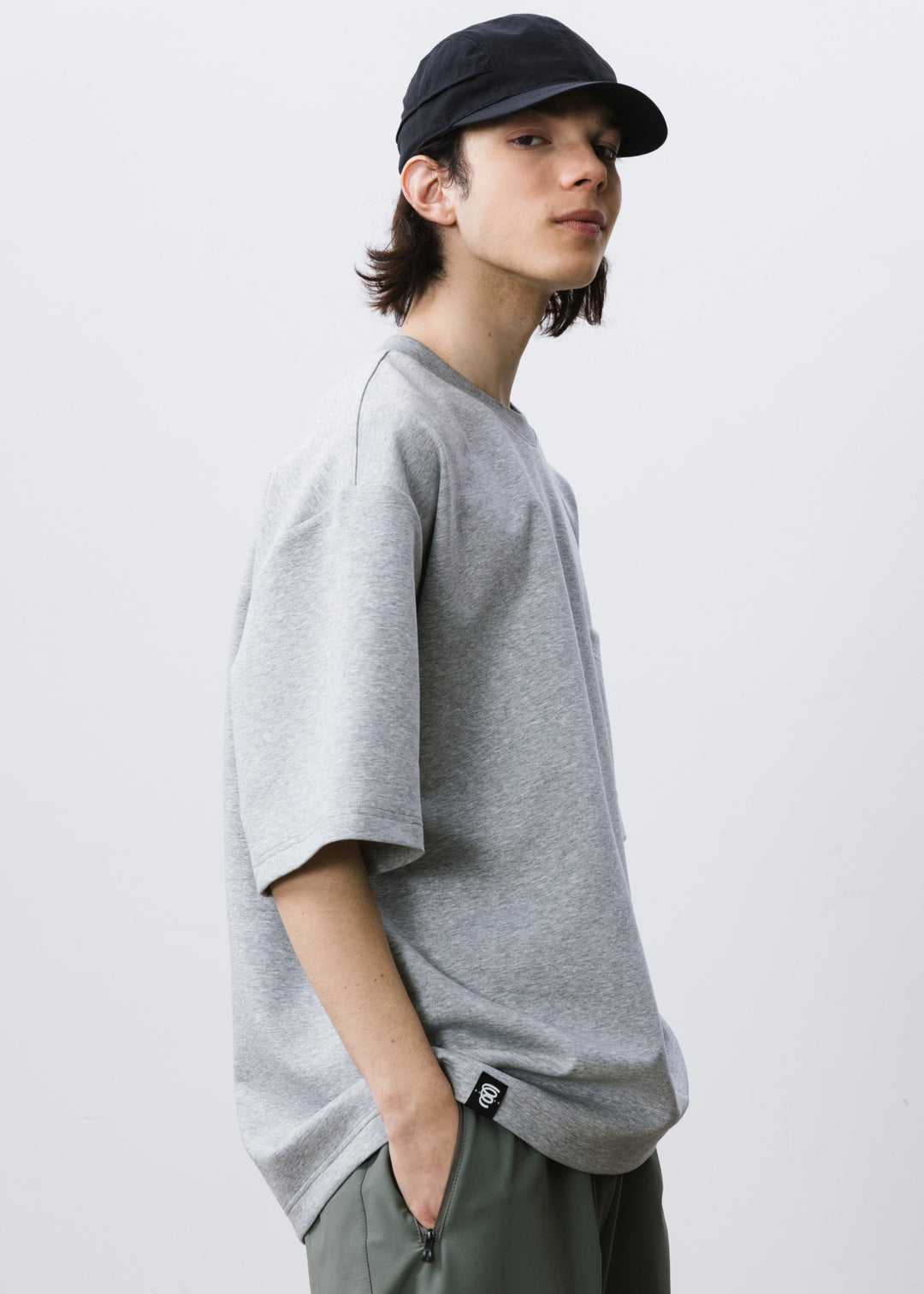 OVER SIZED POCKET T-SHIRT BHDES4447