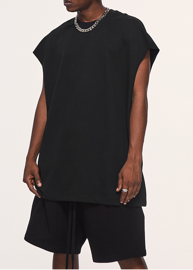 OVERSIZED SLEEVELESS T-SHIRT BEDES4637