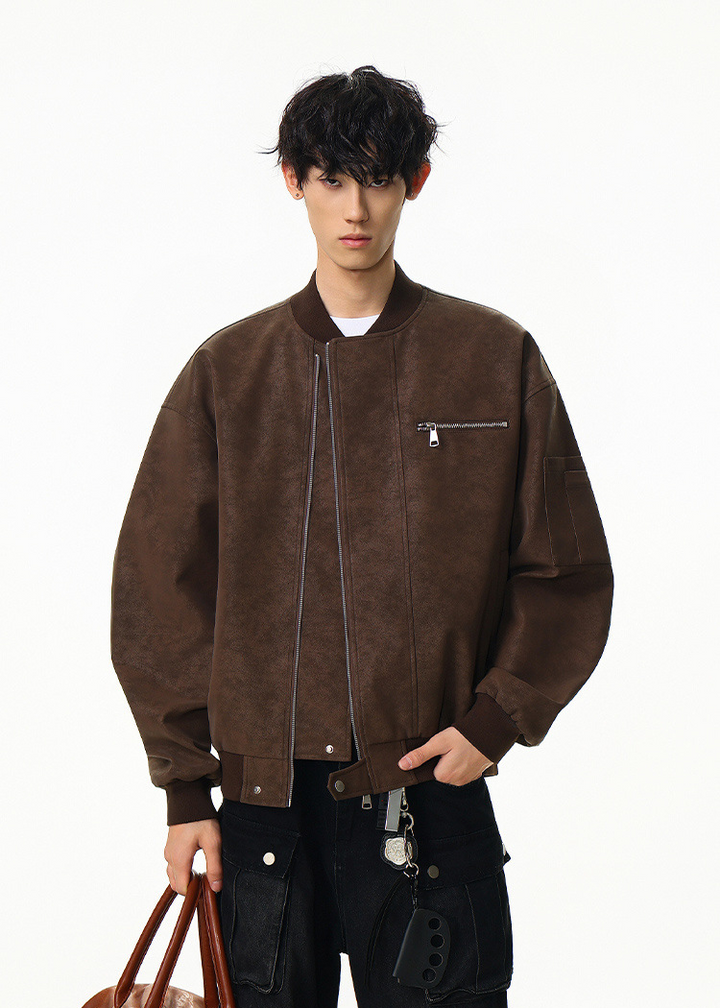 ZIP POCKET BLOUSON BEDES4539