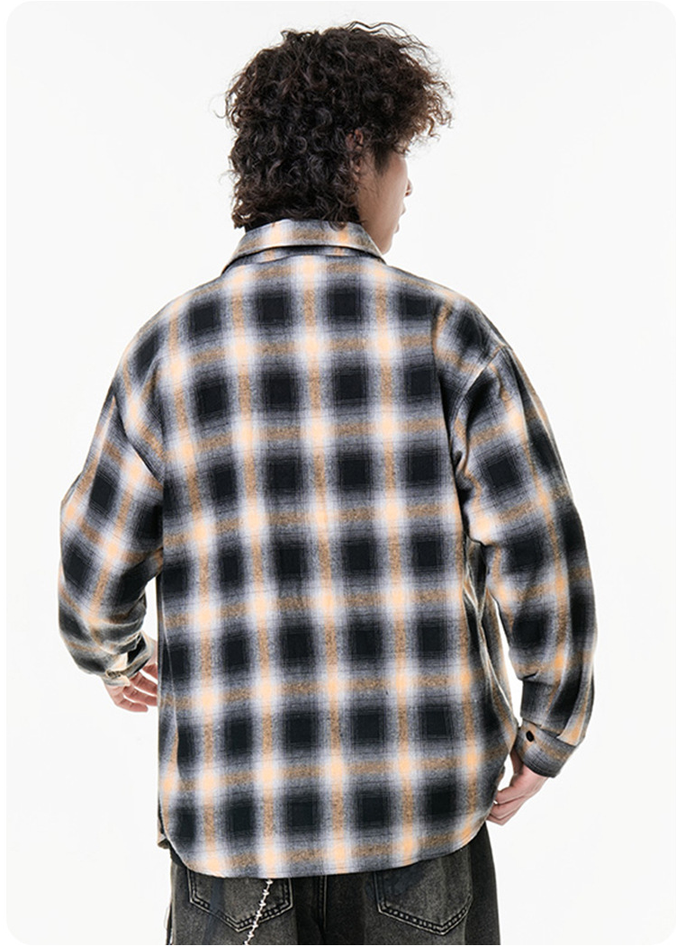 OMBRE CHECK SHIRT BEDES4554