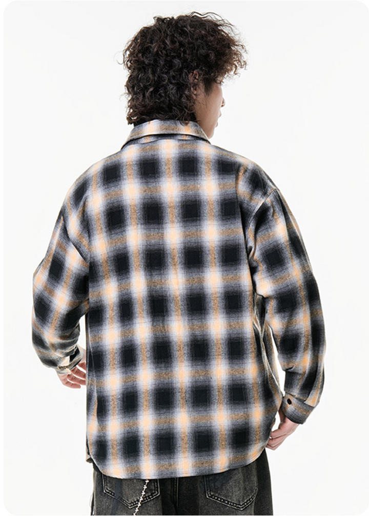 OMBRE CHECK SHIRT BEDES4554