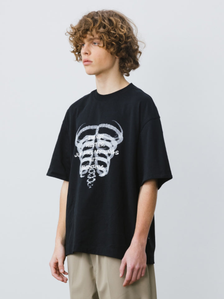 BONE PRINTED T-SHIRT BHDES4448