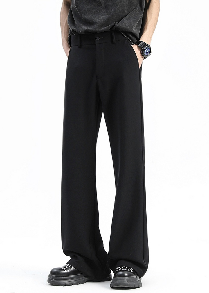 MINIMAL SEMI-FLARE SLACKS BEDES4671