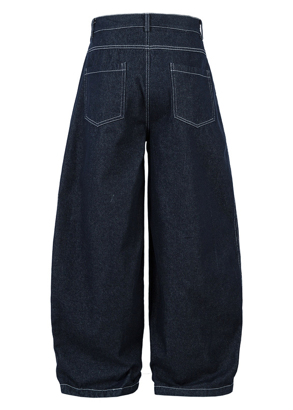 PIN TUCK BALLOON DENIM PANTS BEDES4728