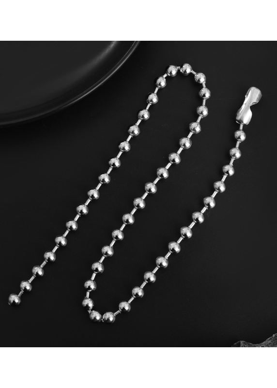 BOLD BALL CHAIN NECKLACE BEDES4684