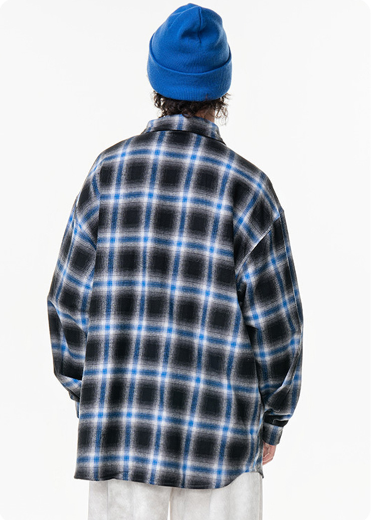 OMBRE CHECK SHIRT BEDES4554