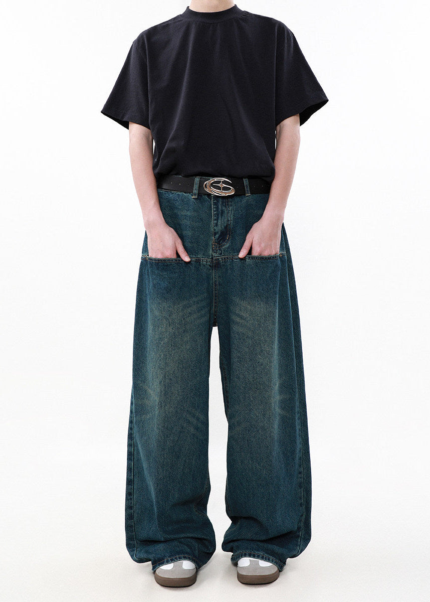 FRONT POCKET WIDE DENIM AEDES4560