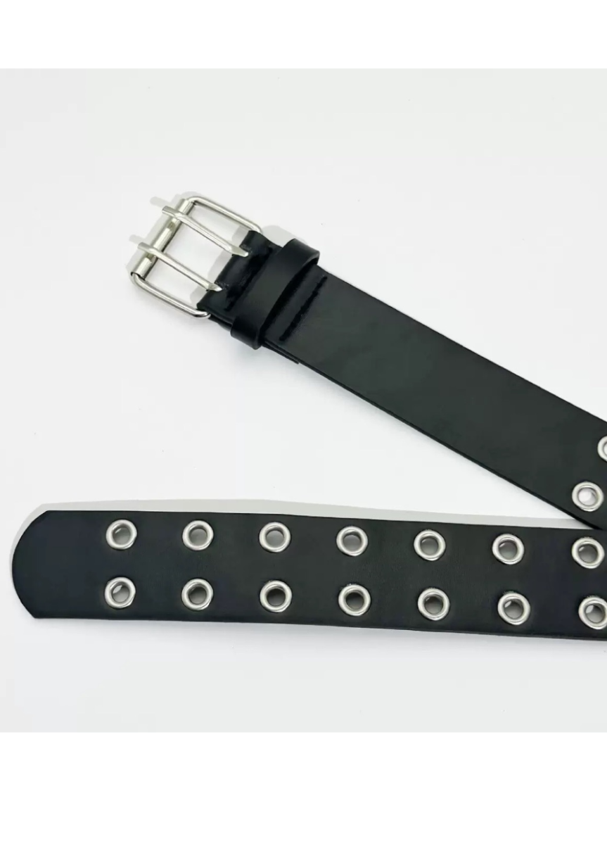 DOUBLE PIN EYELET WIDE BELT BEDES4741