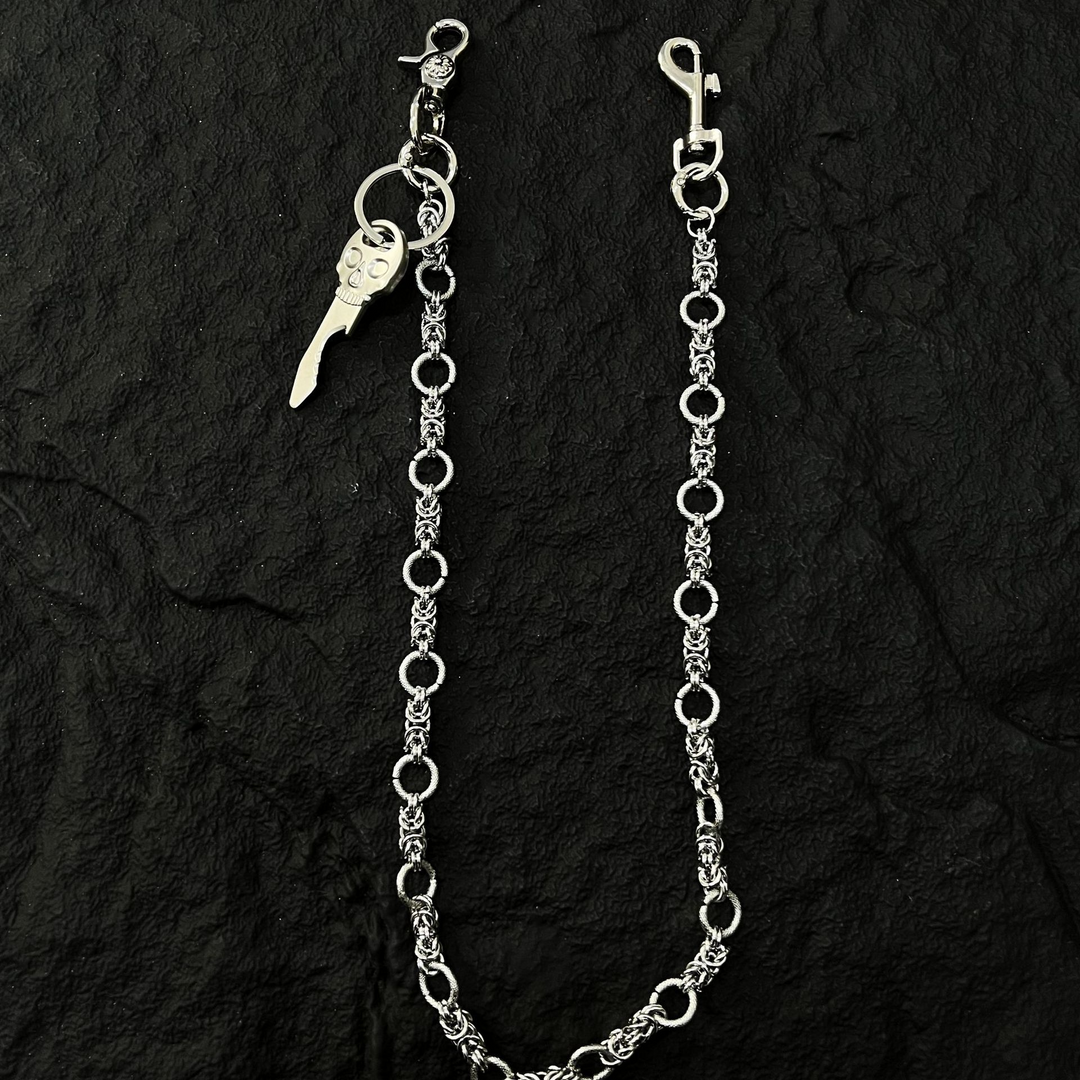 SKULL WALLET CHAIN BEDES4642