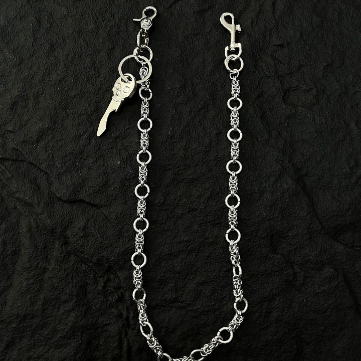 SKULL WALLET CHAIN BEDES4642