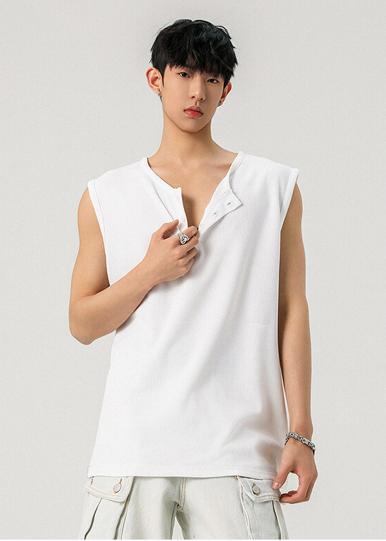 HENLEY TANK TOP BEDES4722