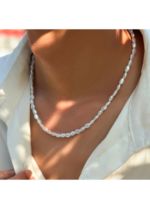 BAROQUE PEARL NECKLACE BEDES4602