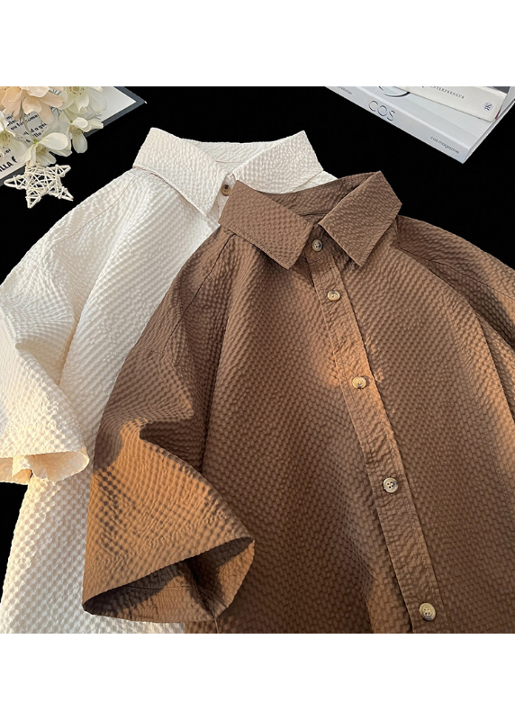 SEERSUCKER RELAXED SHIRT BEDES4670
