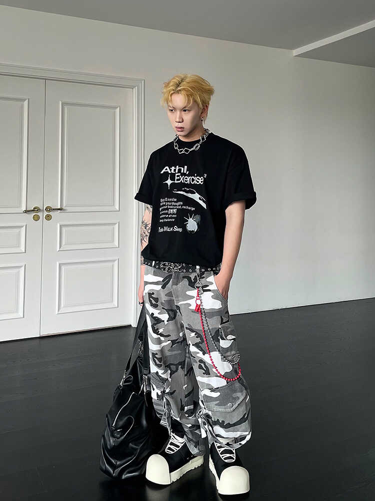 CAMO CARGO PANTS DFDES4435