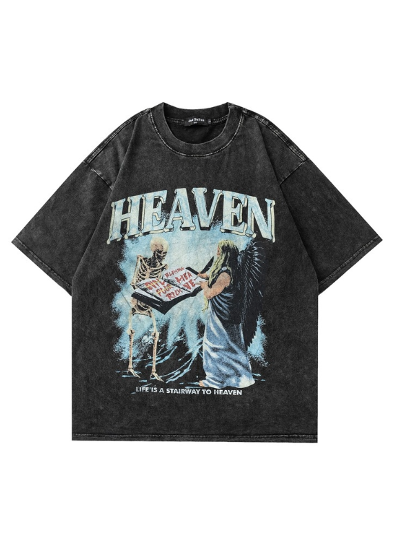 HEAVEN VINTAGE GRAPHIC TEE BEDES4690