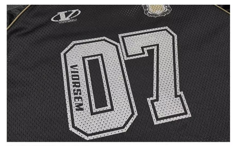 NUMBER 07 OVERSIZED MESH JERSEY BEDES4739