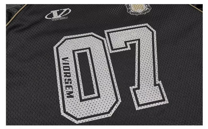 NUMBER 07 OVERSIZED MESH JERSEY BEDES4739